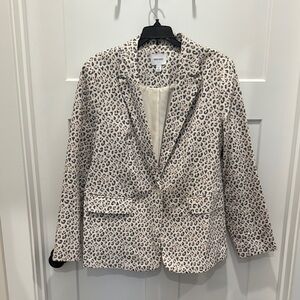 NWOT Nine West Leopard Print Women's Blazer